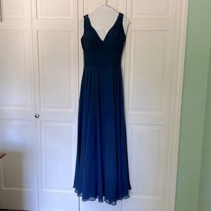 Allure Bridals Navy Blue Gown -Size 12